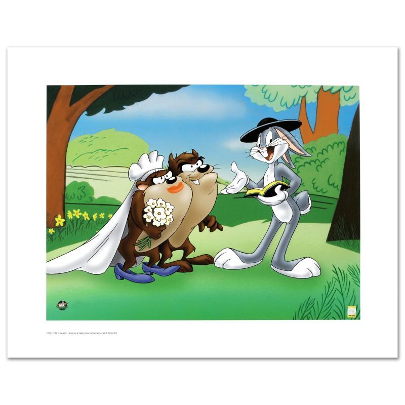 Warner Bros. "Devil May Hare" Limited Edition 16x12 Giclee on Paper at PristineAuction.com Warner Bros. "Devil May Hare" Limited Edition 16x12 Giclee on Paper at PristineAuction.com