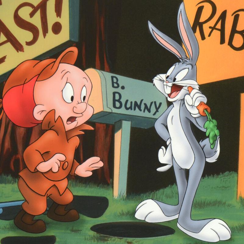 Warner Bros. "Rabbit Season" Numbered LE 20x16 Giclee at PristineAuction.com Warner Bros. "Rabbit Season" Numbered LE 20x16 Giclee at PristineAuction.com
