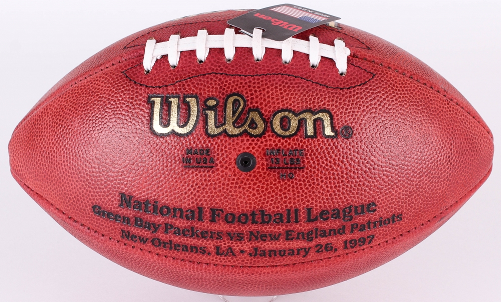 Brett Favre Signed Super Bowl Xxxi Official Nfl Game Ball