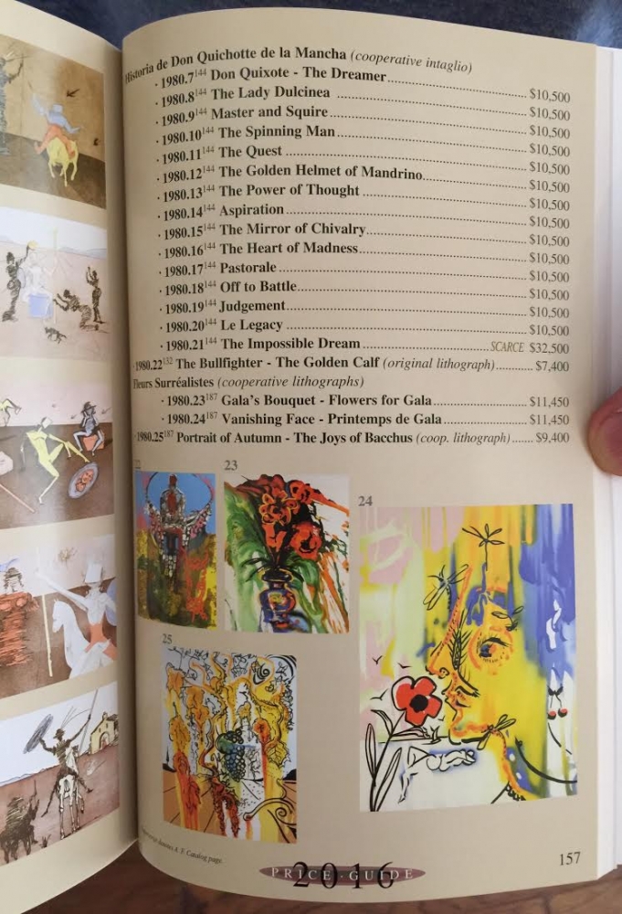 Salvador Dali Signed "Don Quichotte de la Mancha Suite: Judgement" 16x17 LE 1981 Etching & Aquatint on Japon Paper #115/150 at PristineAuction.com Salvador Dali Signed "Don Quichotte de la Mancha Suite: Judgement" 16x17 LE 1981 Etching & Aquatint on Japon Paper #115/150 at PristineAuction.com