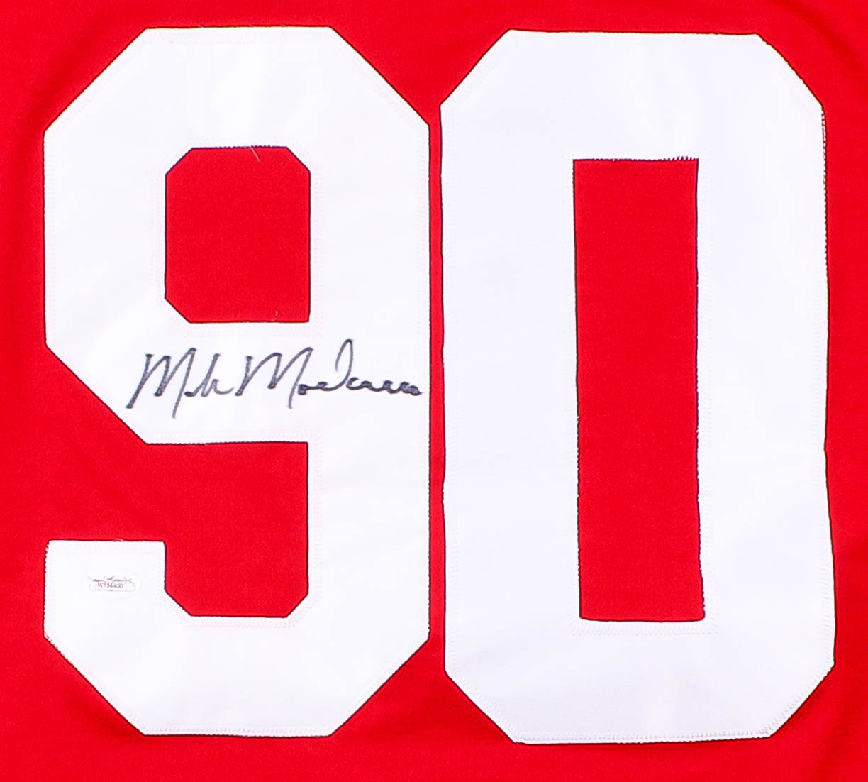 Mike Modano Signed Red Wings Jersey (JSA SOA) at PristineAuction.com Mike Modano Signed Red Wings Jersey (JSA SOA) at PristineAuction.com