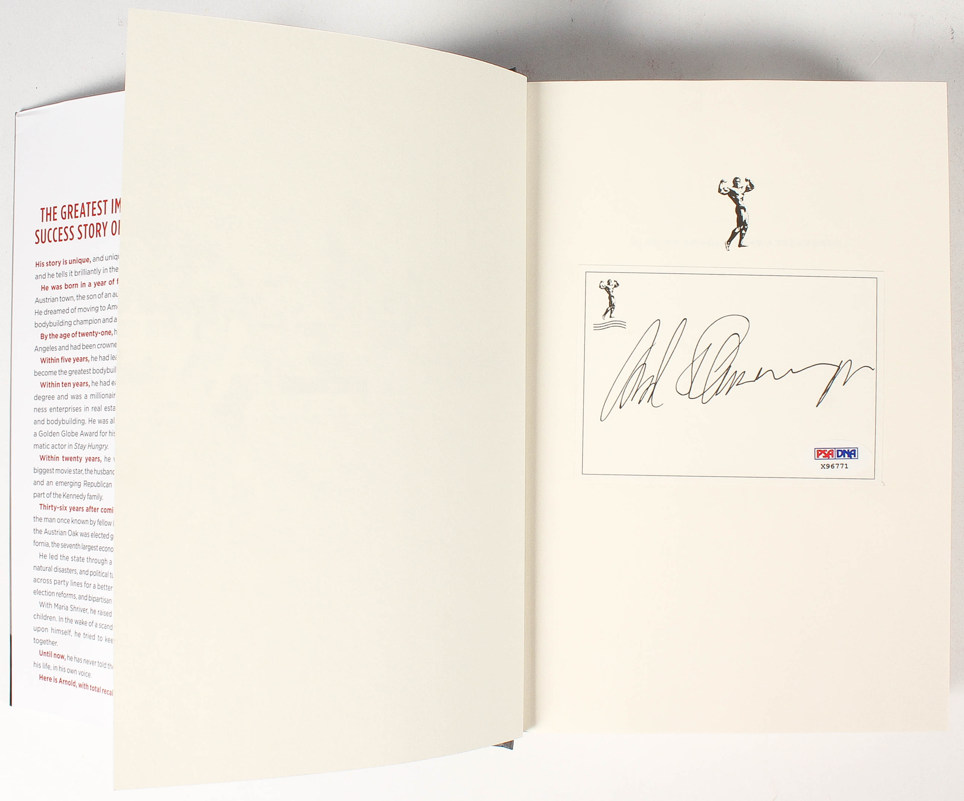 Arnold Schwarzenegger Signed "Total Recall" Hardback Book (PSA COA) at PristineAuction.com Arnold Schwarzenegger Signed "Total Recall" Hardback Book (PSA COA) at PristineAuction.com