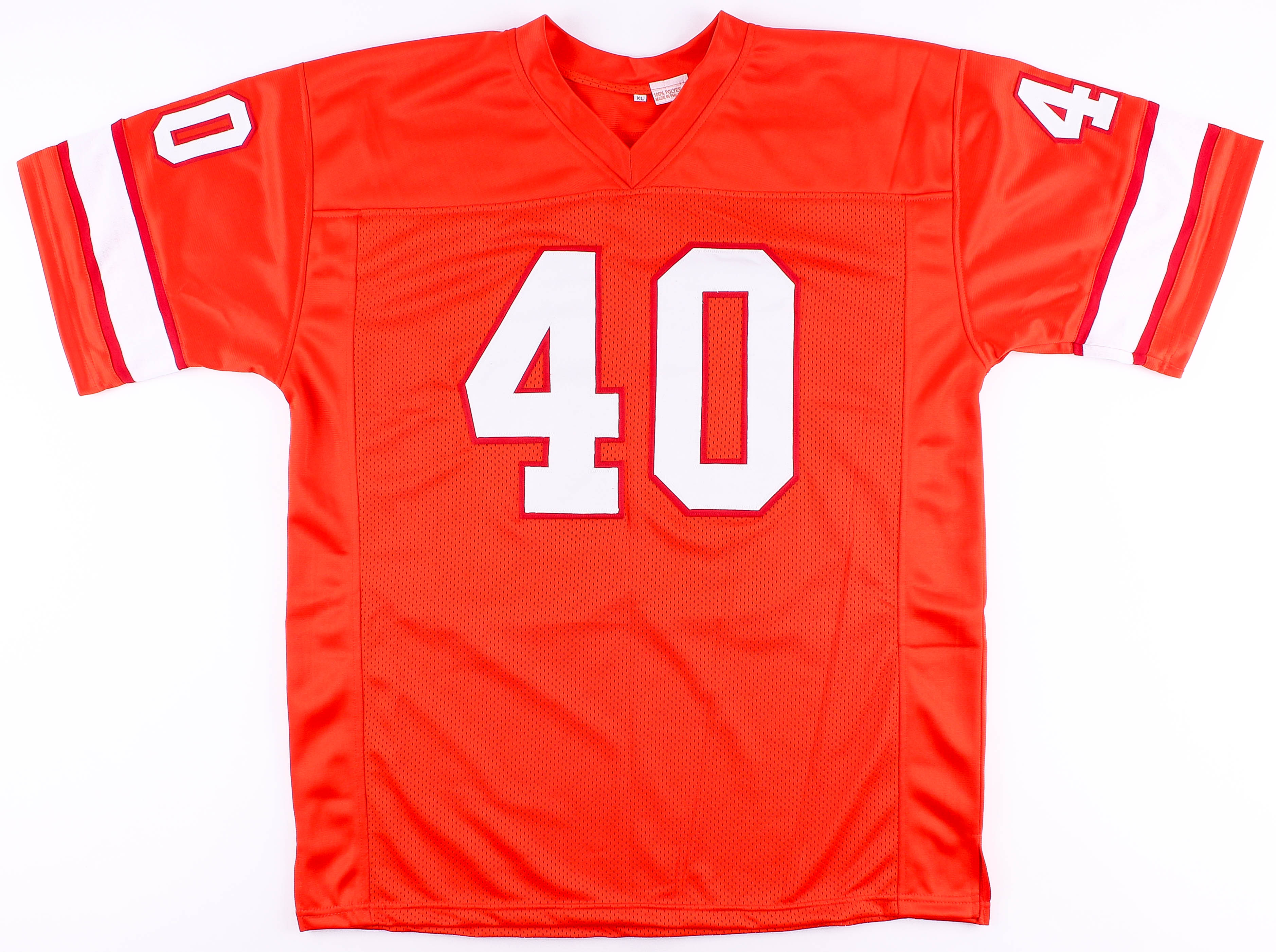 Mike Alstott Buccaneers On-Field Style Custom Stitched Jersey (Size XL) at PristineAuction.com Mike Alstott Buccaneers On-Field Style Custom Stitched Jersey (Size XL) at PristineAuction.com
