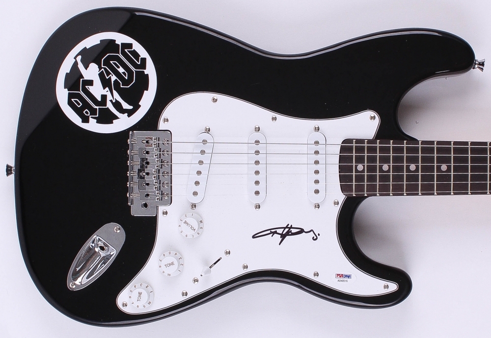 Angus Young Signed Custom 