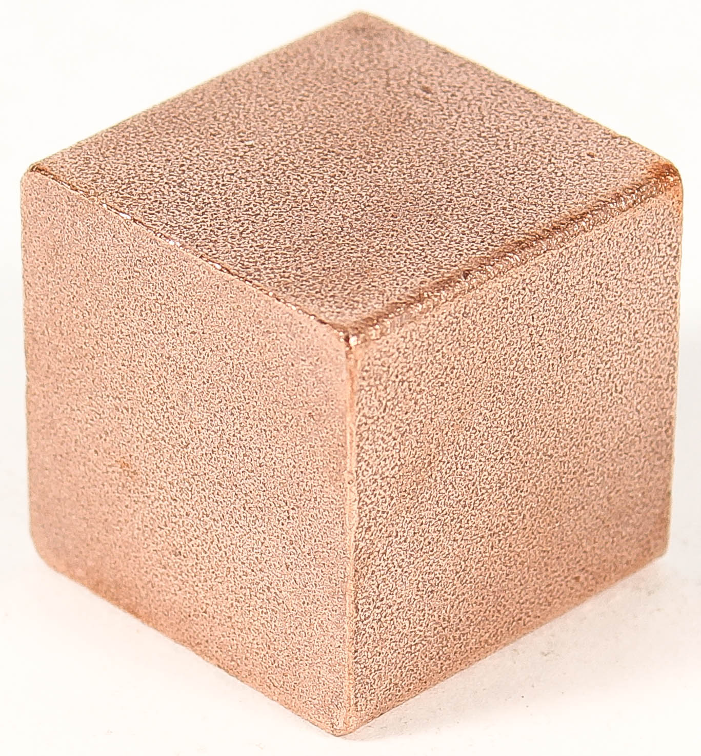 10 ounce Pure .999 Fine Copper Element Cube at PristineAuction.com 10 ounce Pure .999 Fine Copper Element Cube at PristineAuction.com