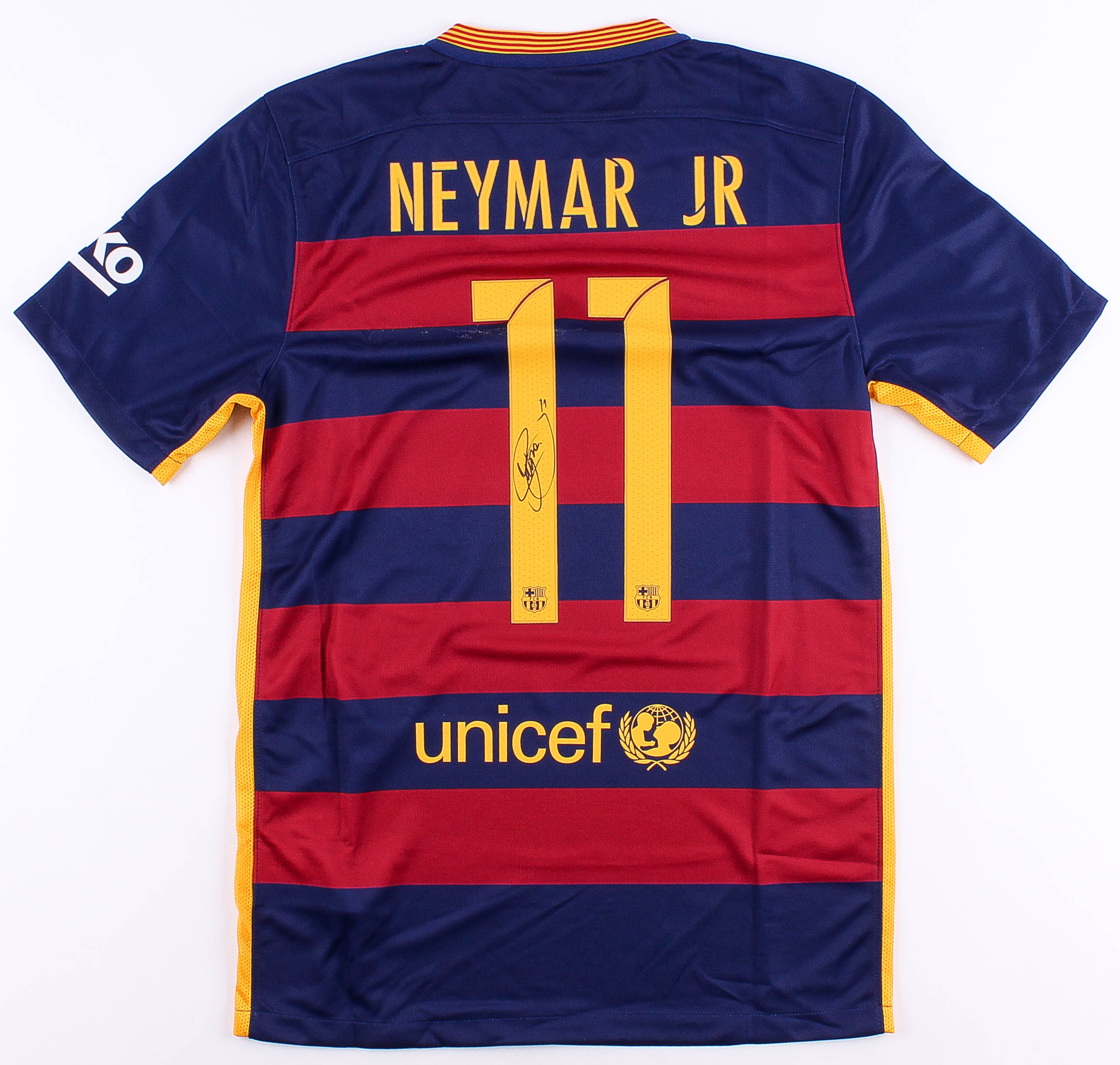 Neymar Jr. Signed Barcelona Jersey (Neymar COA) at PristineAuction.com Neymar Jr. Signed Barcelona Jersey (Neymar COA) at PristineAuction.com