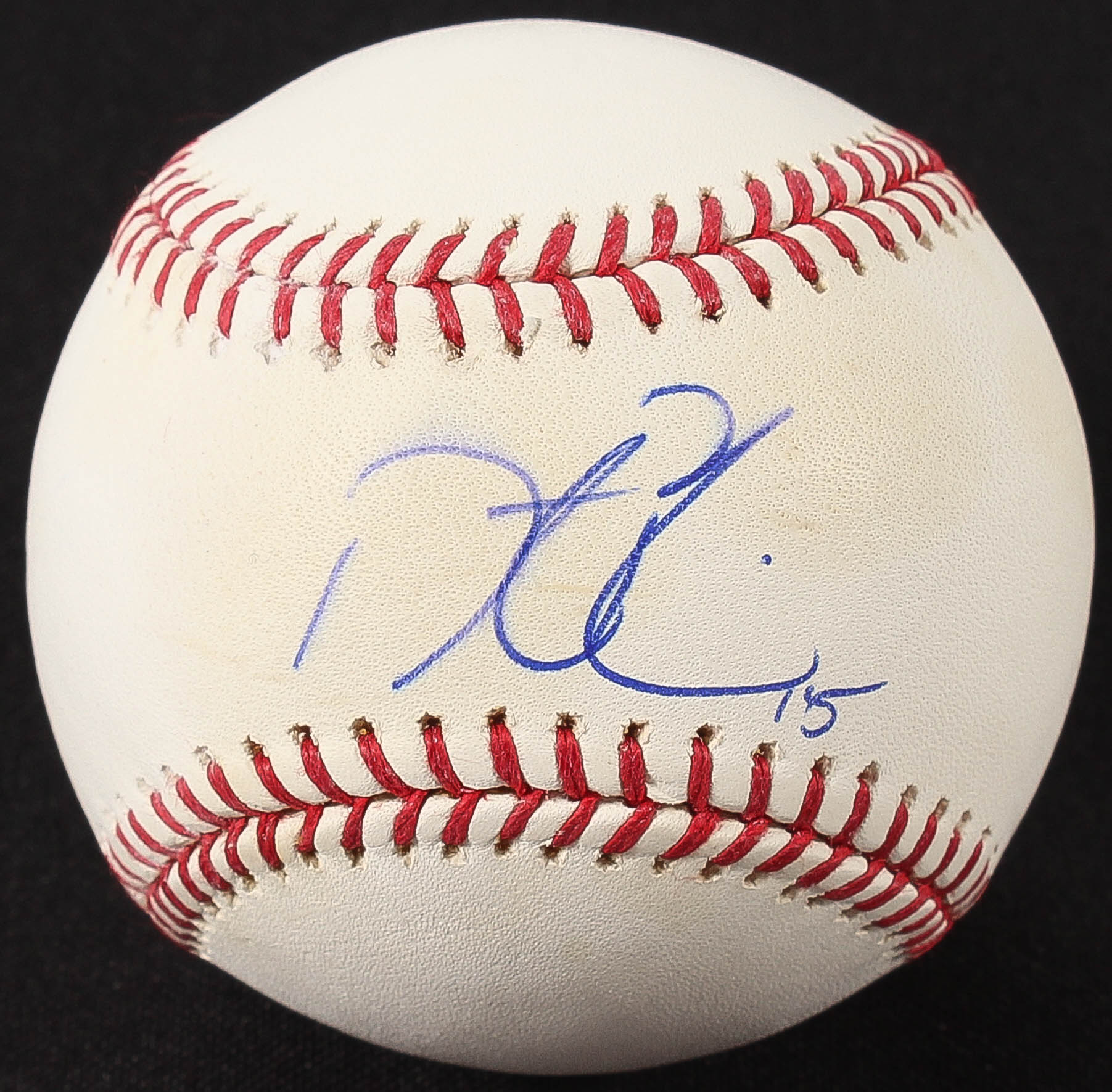 Dustin Pedroia Signed OML Baseball (JSA COA) at PristineAuction.com Dustin Pedroia Signed OML Baseball (JSA COA) at PristineAuction.com