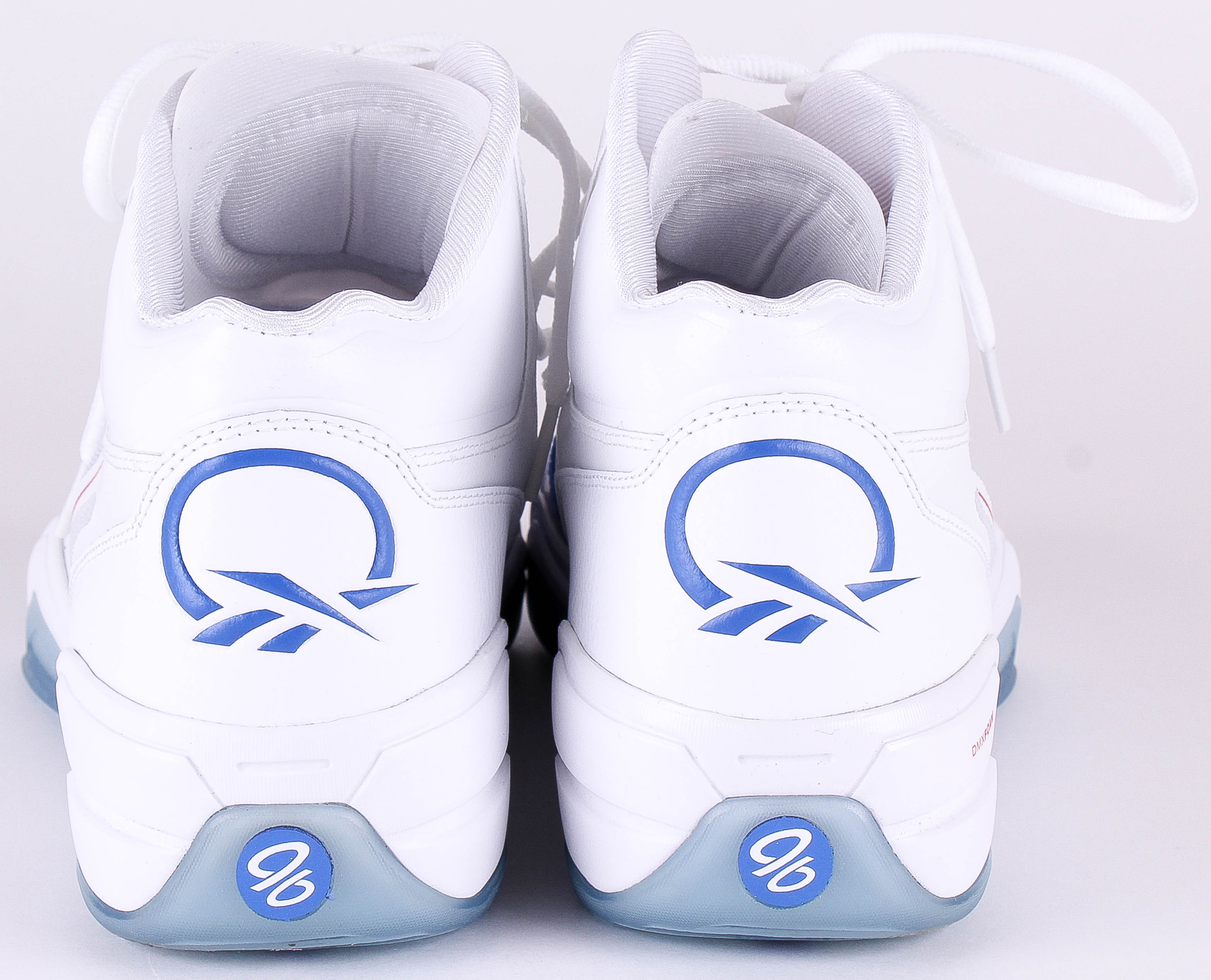 Allen Iverson Signed Reebok Basketball Shoes Inscribed "HOF" (JSA LOA & Iverson Hologram) at PristineAuction.com Allen Iverson Signed Reebok Basketball Shoes Inscribed "HOF" (JSA LOA & Iverson Hologram) at PristineAuction.com