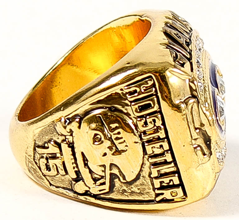 Jeff Hostetler New York Giants High Quality Replica 1990 Super Bowl XXV Championship Ring at PristineAuction.com Jeff Hostetler New York Giants High Quality Replica 1990 Super Bowl XXV Championship Ring at PristineAuction.com