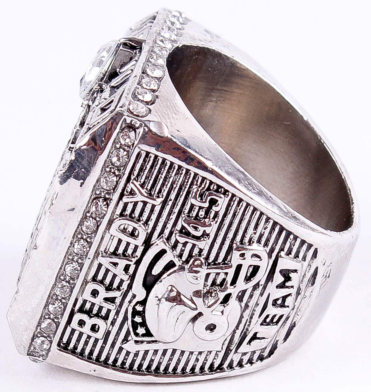 Bague Réplique Super Bowl XXXVI - Tom Brady Patriots 2001, état Excellent