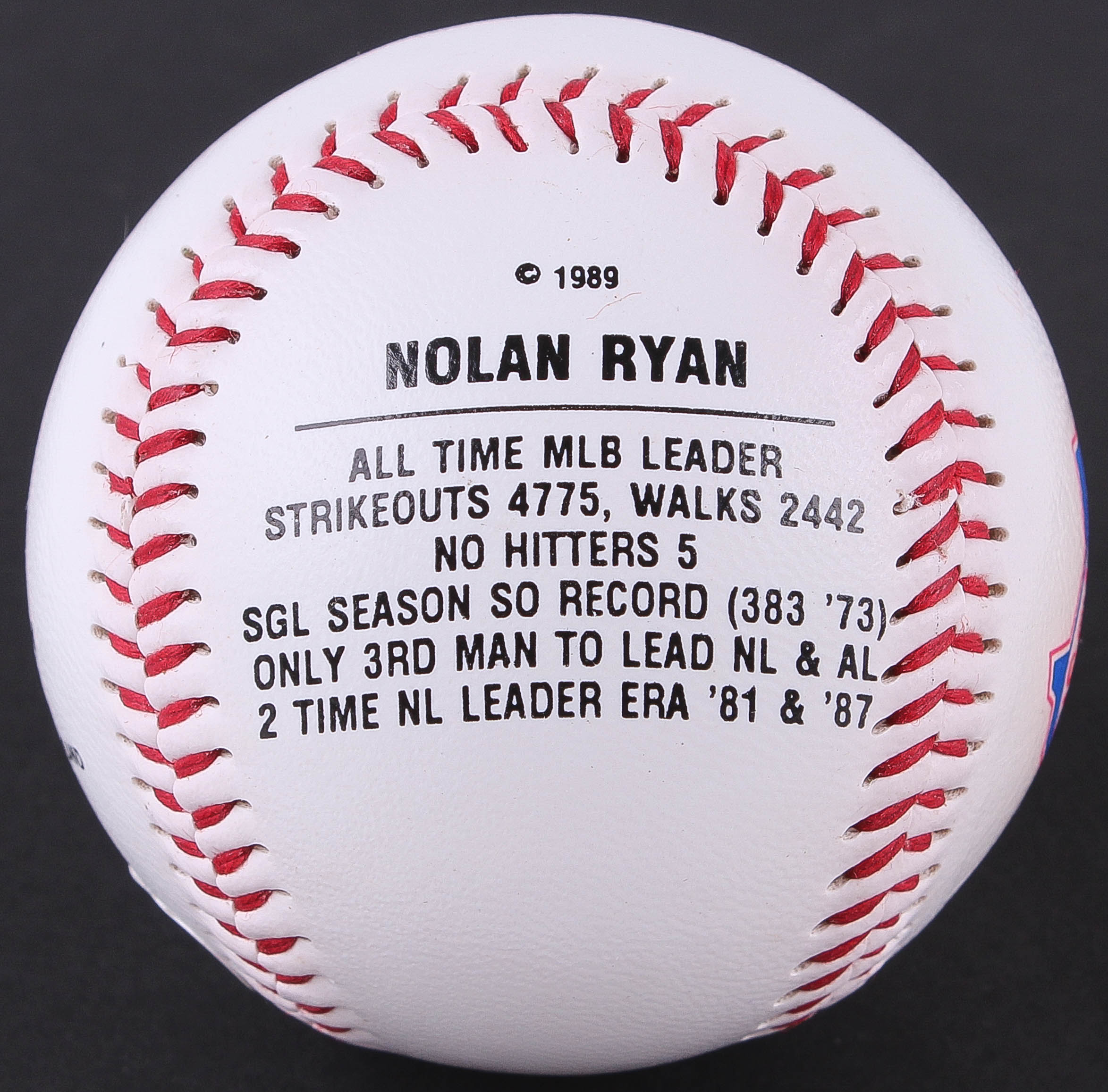 Nolan Ryan Signed Rangers LE "5000th Strikeout" Commemorative Baseball (PSA COA) at PristineAuction.com Nolan Ryan Signed Rangers LE "5000th Strikeout" Commemorative Baseball (PSA COA) at PristineAuction.com