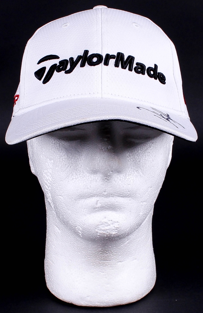 Dustin Johnson Signed Golf Hat (JSA COA) Pristine Auction