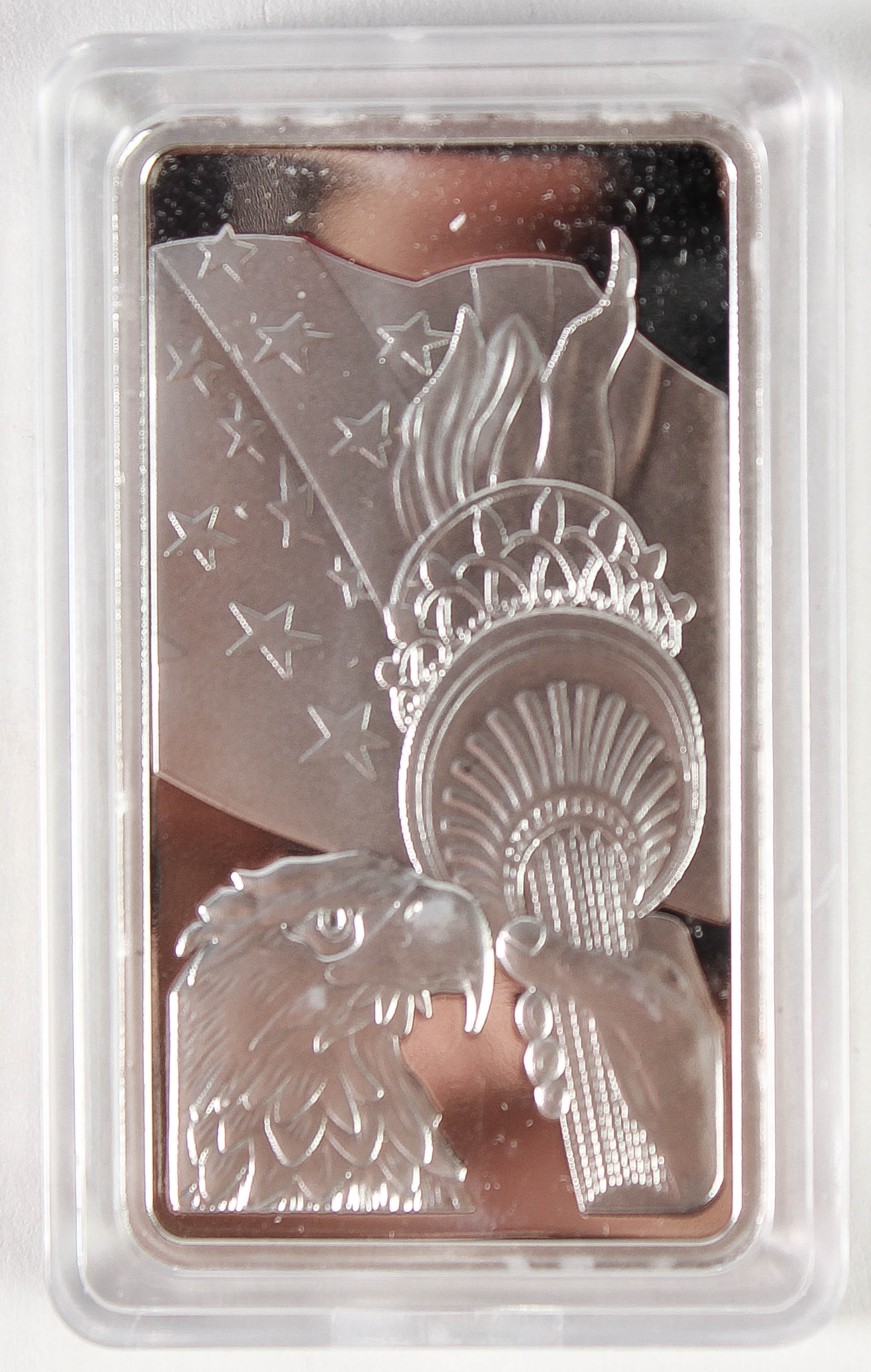 1 Troy Ounce .999 Pure Silver Bullion Bar with Protective Hard Shell Case at PristineAuction.com 1 Troy Ounce .999 Pure Silver Bullion Bar with Protective Hard Shell Case at PristineAuction.com