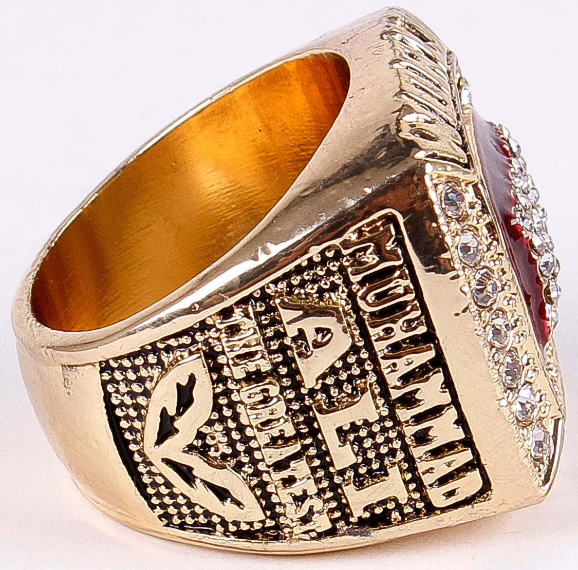 Muhammad Ali High Quality Replica "The Greatest" World Champion Ring at PristineAuction.com Muhammad Ali High Quality Replica "The Greatest" World Champion Ring at PristineAuction.com