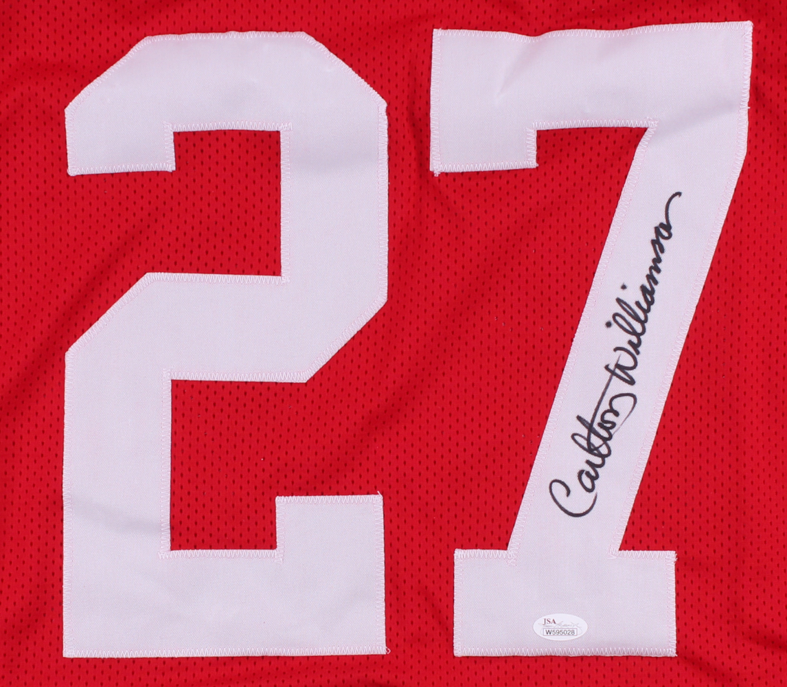 Carlton Williamson Signed 49ers Jersey (JSA COA) at PristineAuction.com Carlton Williamson Signed 49ers Jersey (JSA COA) at PristineAuction.com