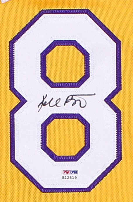 Kobe Bryant Signed Lakers Jersey (PSA COA) at PristineAuction.com Kobe Bryant Signed Lakers Jersey (PSA COA) at PristineAuction.com