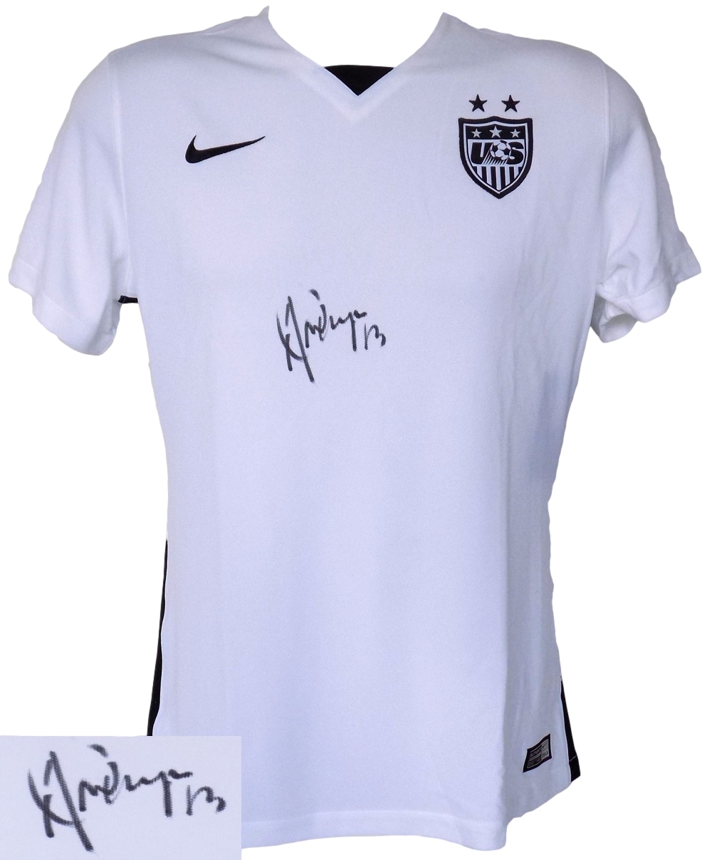 Alex Morgan Signed Nike Authentic Team USA Jersey (JSA COA) at PristineAuction.com Alex Morgan Signed Nike Authentic Team USA Jersey (JSA COA) at PristineAuction.com