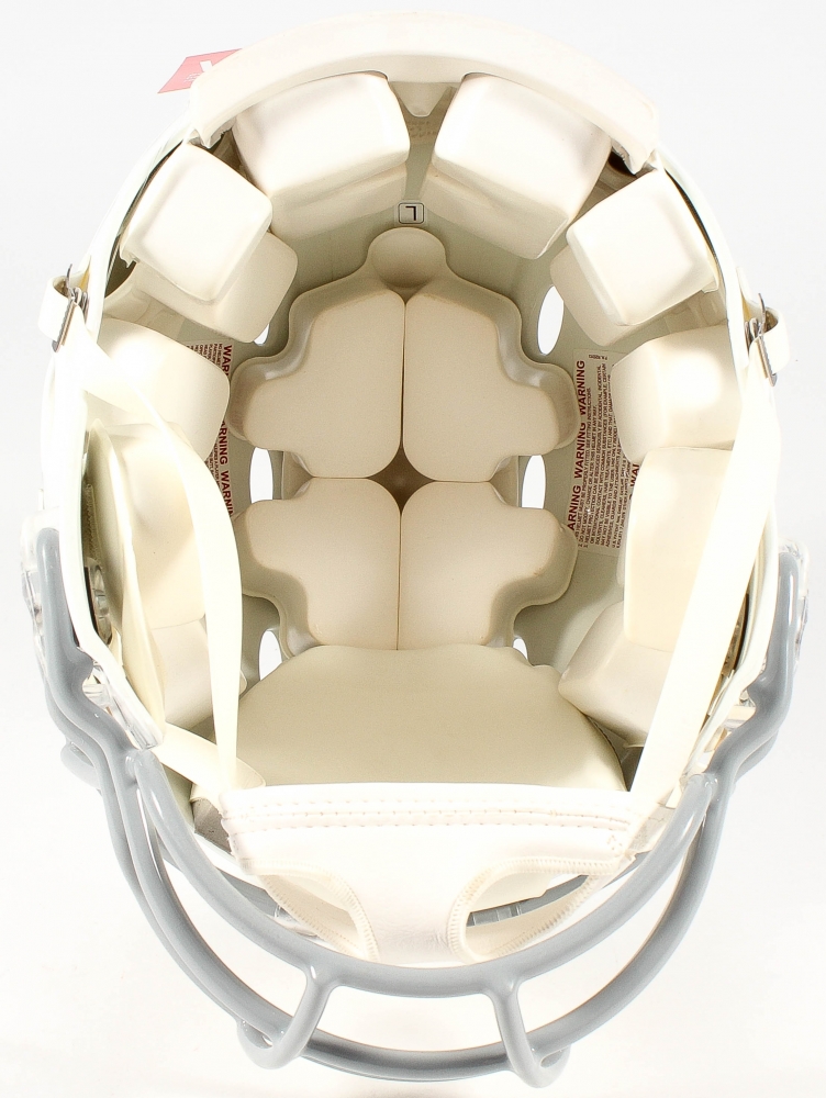 Peyton Manning & Marvin Harrison Signed LE Colts Full-Size Authentic Pro-Line Speed Helmet With (4) Inscriptions With Custom Curve Display Case (Steiner COA & Fanatics Hologram) at PristineAuction.com Peyton Manning & Marvin Harrison Signed LE Colts Full-Size Authentic Pro-Line Speed Helmet With (4) Inscriptions With Custom Curve Display Case (Steiner COA & Fanatics Hologram) at PristineAuction.com