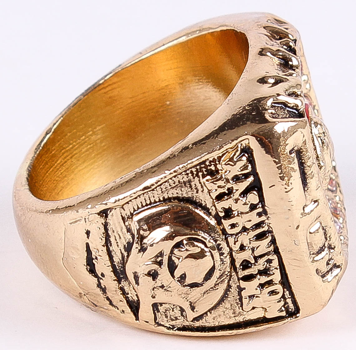 George Allen Washington Redskins High Quality Replica 1972 NFC Championship Ring at PristineAuction.com George Allen Washington Redskins High Quality Replica 1972 NFC Championship Ring at PristineAuction.com