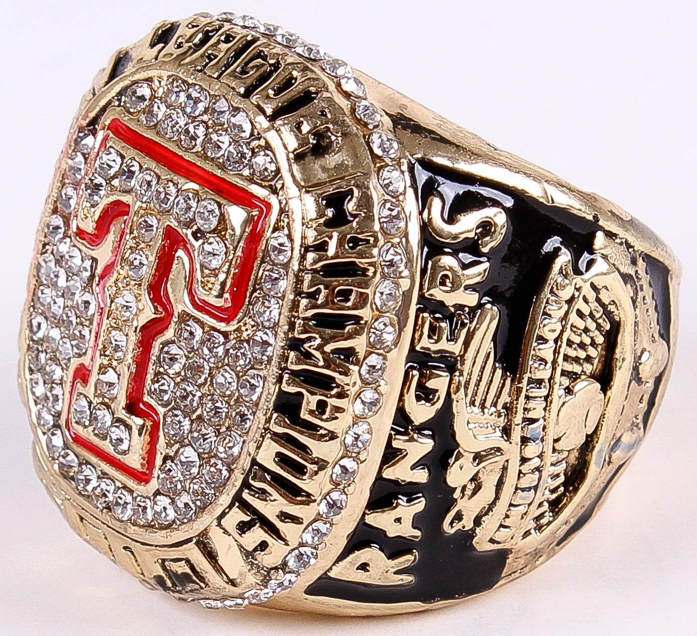 Nelson Cruz Texas Rangers High Quality Replica 2010 AL Championship Ring at PristineAuction.com Nelson Cruz Texas Rangers High Quality Replica 2010 AL Championship Ring at PristineAuction.com