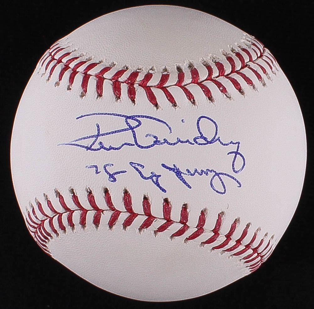 Ron Guidry Signed OML Baseball Inscribed "78 CY Young" (JSA COA