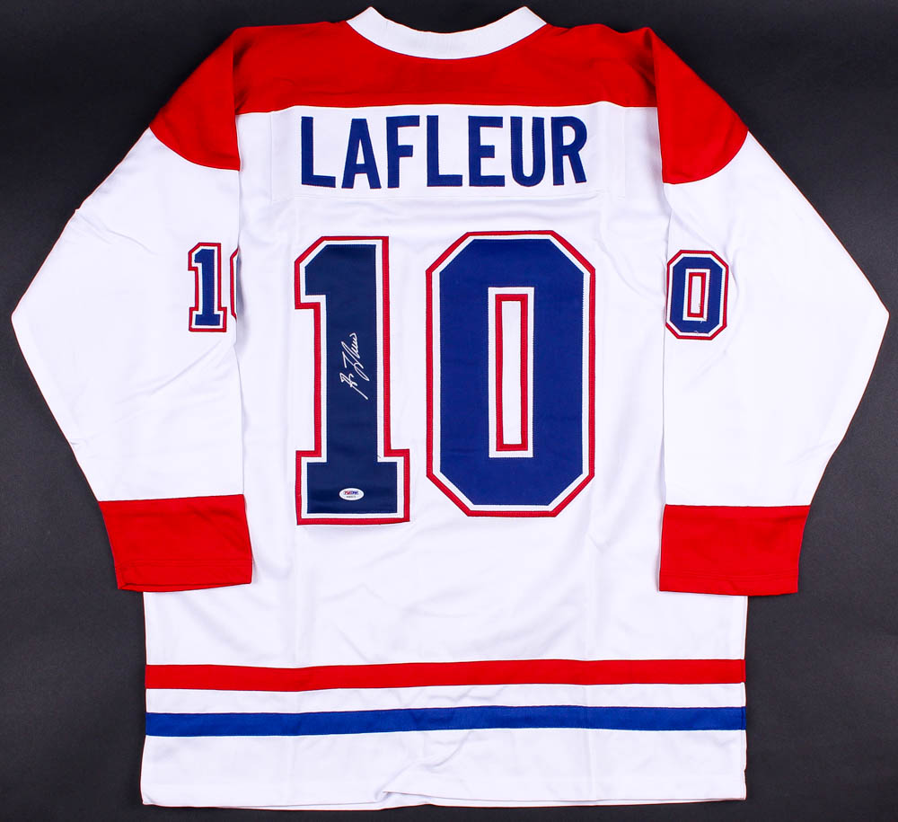 Guy Lafleur Signed Canadiens Jersey (PSA COA) at PristineAuction.com Guy Lafleur Signed Canadiens Jersey (PSA COA) at PristineAuction.com