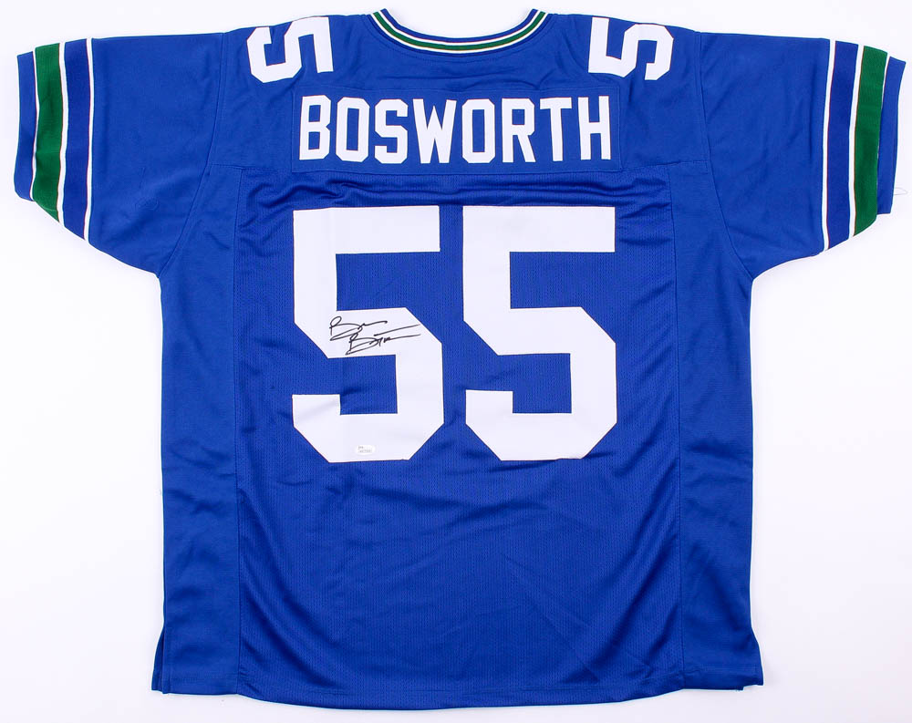 Brian Bosworth Signed Seahawks Jersey (JSA COA) at PristineAuction.com Brian Bosworth Signed Seahawks Jersey (JSA COA) at PristineAuction.com
