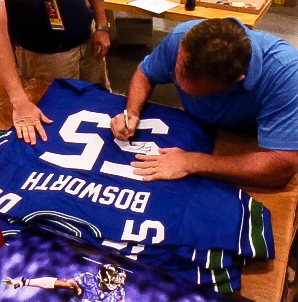 Brian Bosworth Signed Seahawks Jersey (JSA COA) at PristineAuction.com Brian Bosworth Signed Seahawks Jersey (JSA COA) at PristineAuction.com