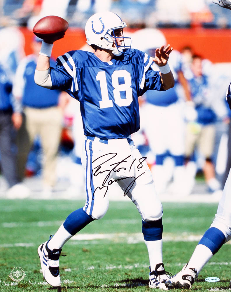 Peyton Manning Signed Colts 16x20 Photo (UDA COA) at PristineAuction.com Peyton Manning Signed Colts 16x20 Photo (UDA COA) at PristineAuction.com