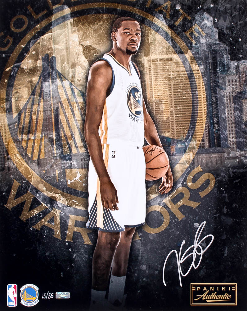 Kevin Durant Signed LE Warriors 16x20 Photo (Panini COA) at PristineAuction.com Kevin Durant Signed LE Warriors 16x20 Photo (Panini COA) at PristineAuction.com