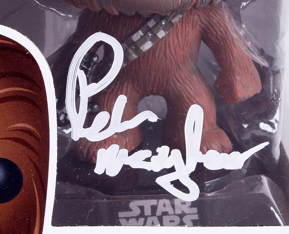 Peter Mayhew Signed Star Wars "Chewbacca" Funko Pop Vinyl Figure (Radtke COA) at PristineAuction.com Peter Mayhew Signed Star Wars "Chewbacca" Funko Pop Vinyl Figure (Radtke COA) at PristineAuction.com