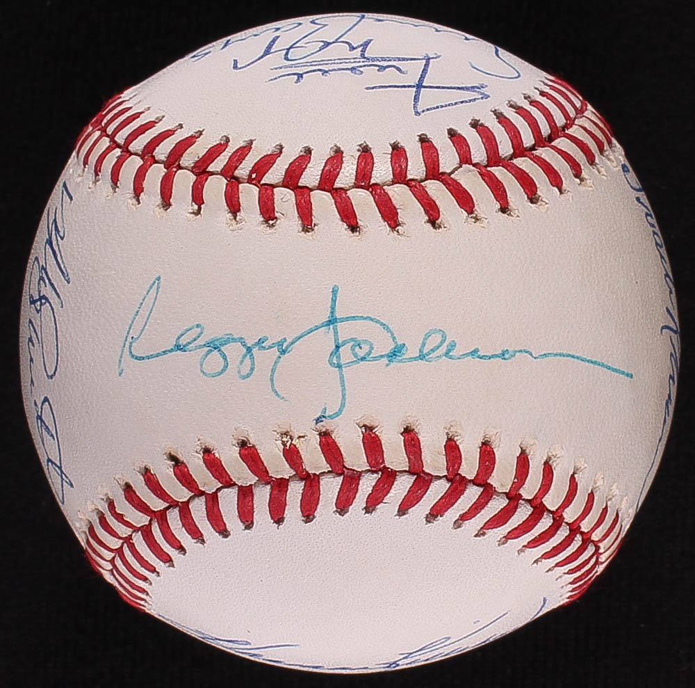 500 Home Run Club Hall of Famers Multi-Signed OAL Baseball Signed by (11) with Ted Williams, Mickey Mantle, Eddie Mathews, Frank Robinson, Willie Mays, Harmon Killebrew (JSA LOA) at PristineAuction.com 500 Home Run Club Hall of Famers Multi-Signed OAL Baseball Signed by (11) with Ted Williams, Mickey Mantle, Eddie Mathews, Frank Robinson, Willie Mays, Harmon Killebrew (JSA LOA) at PristineAuction.com