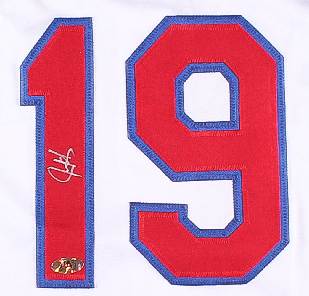 Juan Gonzalez Signed Rangers Jersey (MAB Hologram) at PristineAuction.com Juan Gonzalez Signed Rangers Jersey (MAB Hologram) at PristineAuction.com