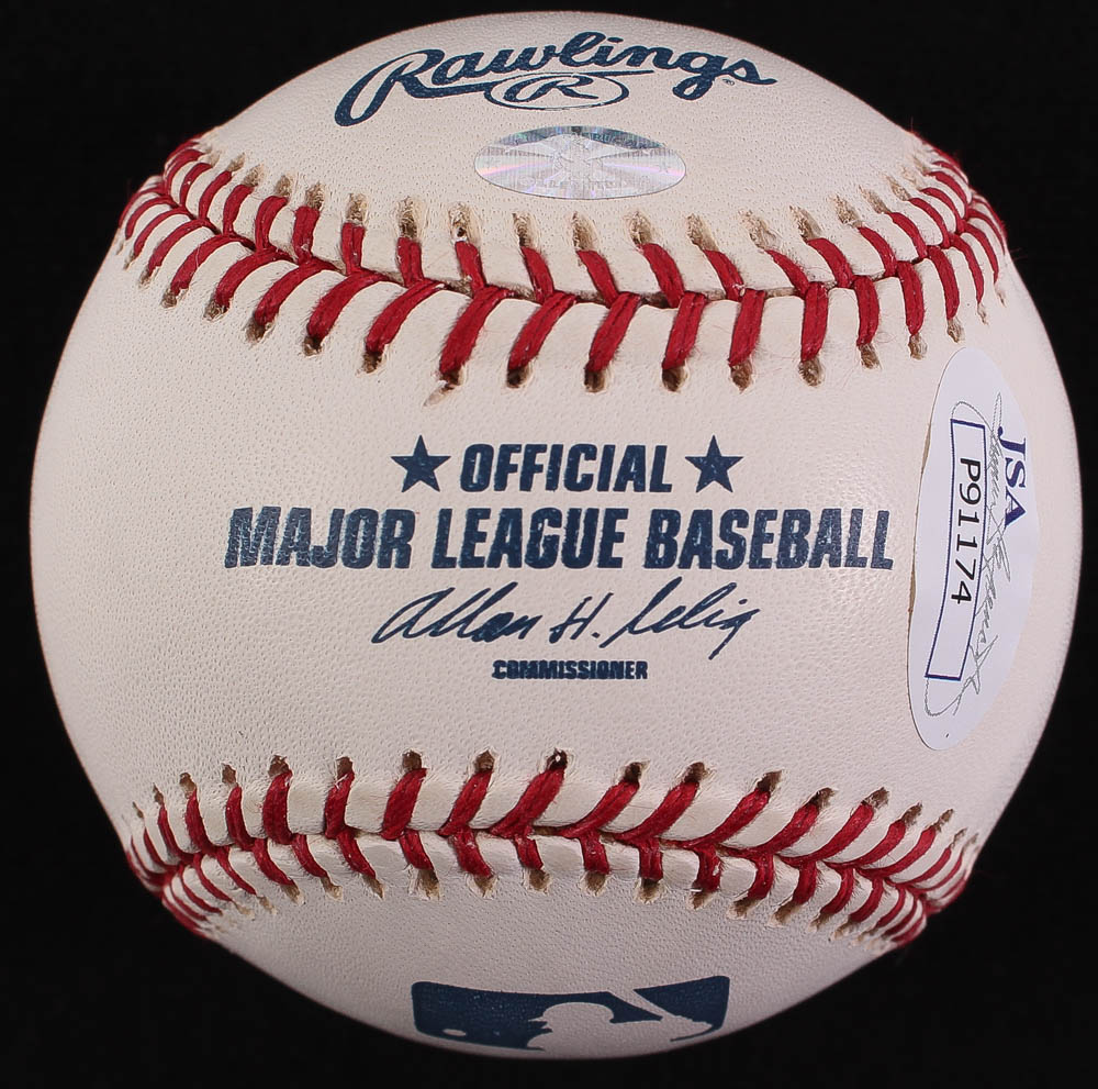 Jorge Posada Signed OML Baseball (JSA COA) at PristineAuction.com Jorge Posada Signed OML Baseball (JSA COA) at PristineAuction.com