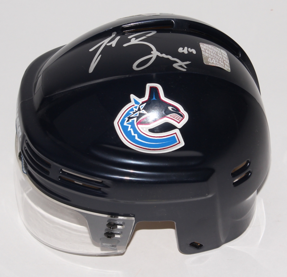 Todd Bertuzzi Signed Canucks Mini Helmet (Hollywood ...