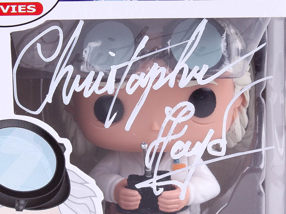 Christopher Lloyd Signed Back To The Future "Dr. Emmett Brown" Funko Pop Figure (JSA COA) at PristineAuction.com Christopher Lloyd Signed Back To The Future "Dr. Emmett Brown" Funko Pop Figure (JSA COA) at PristineAuction.com