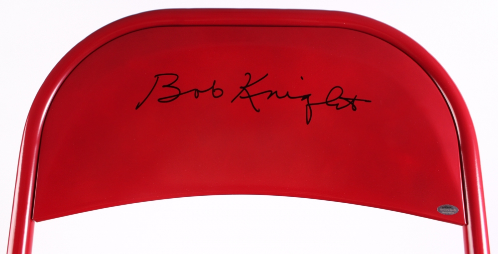 bobby knight autograph