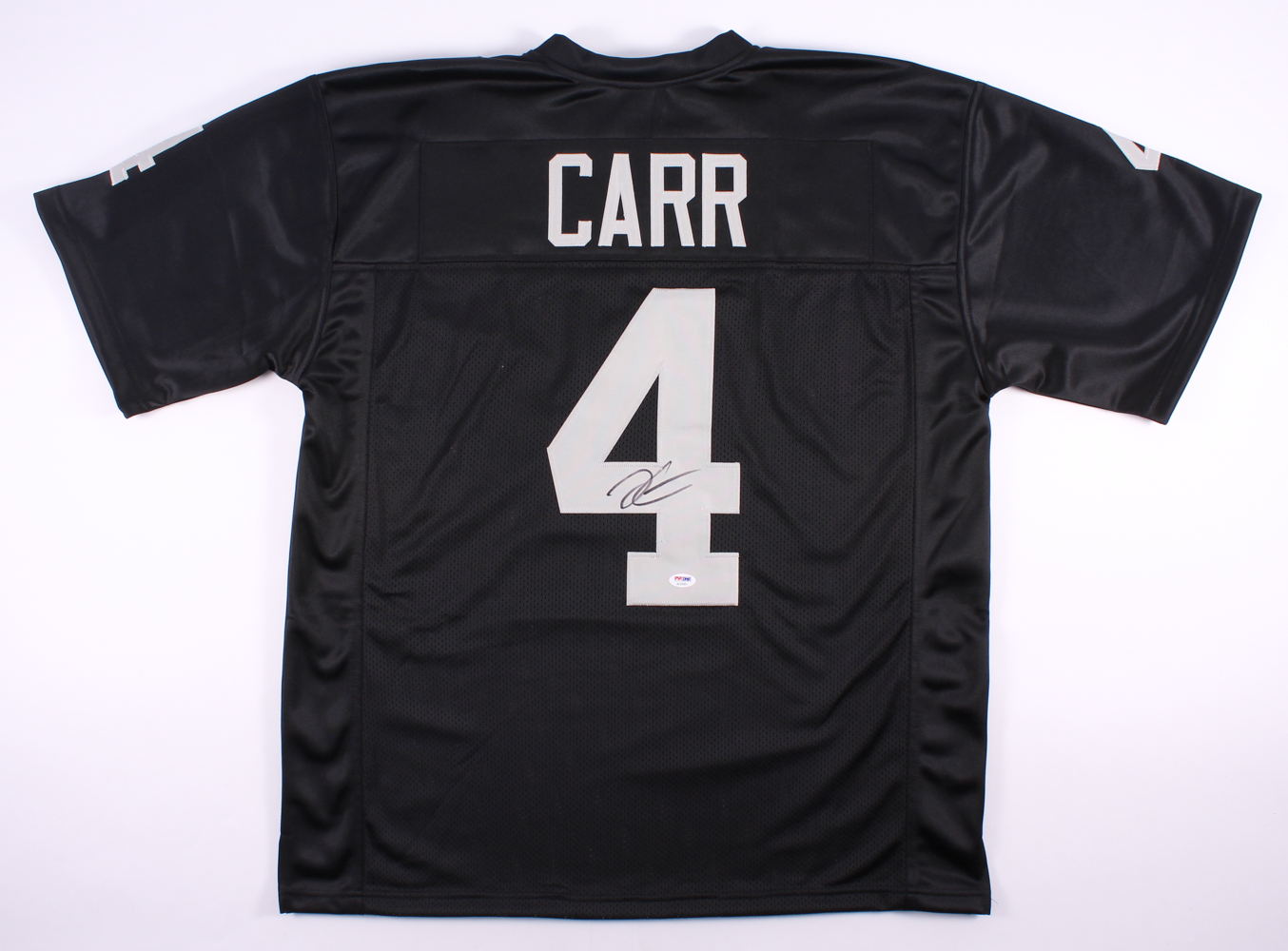 Derek Carr Signed Raiders Jersey (PSA COA) at PristineAuction.com Derek Carr Signed Raiders Jersey (PSA COA) at PristineAuction.com