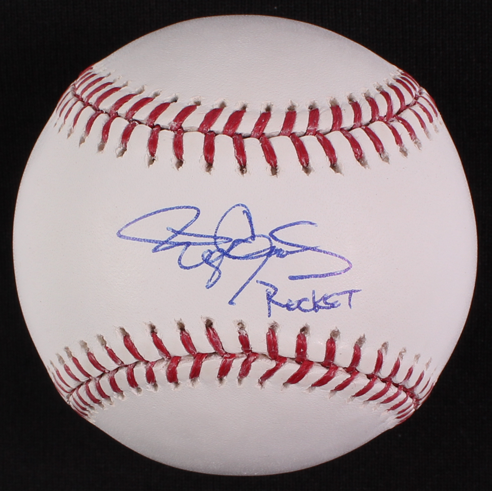 Roger Clemens Signed OML Baseball Inscribed "Rocket" (JSA COA) at PristineAuction.com Roger Clemens Signed OML Baseball Inscribed "Rocket" (JSA COA) at PristineAuction.com