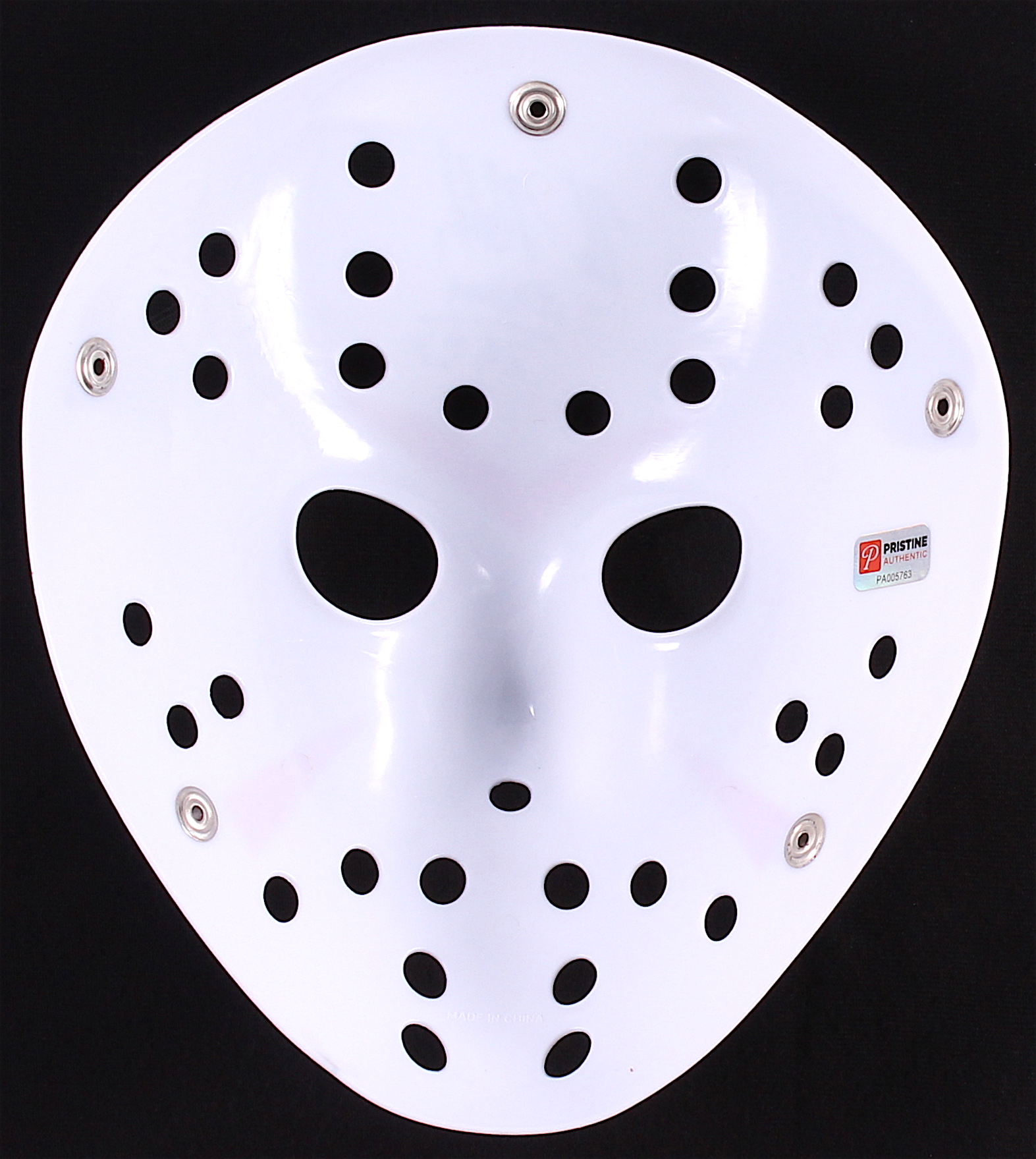 Kane Hodder Signed Jason "Friday the 13th" Hockey Mask Inscribed "Jason 7, 8, 9, X" (PA COA) at PristineAuction.com Kane Hodder Signed Jason "Friday the 13th" Hockey Mask Inscribed "Jason 7, 8, 9, X" (PA COA) at PristineAuction.com