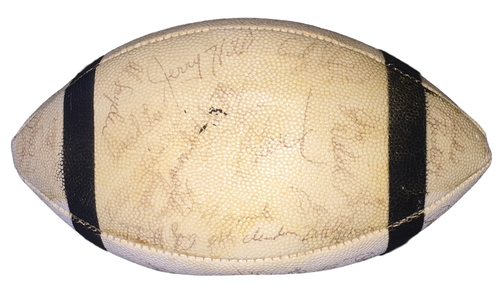 1966 Colts Football Team Signed by (48) with Johnny Unitas, Bobby Boyd, Billy Ray Smith, Sam Ball, Tom Matte (PSA LOA) at PristineAuction.com 1966 Colts Football Team Signed by (48) with Johnny Unitas, Bobby Boyd, Billy Ray Smith, Sam Ball, Tom Matte (PSA LOA) at PristineAuction.com