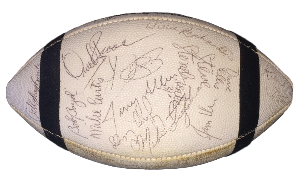 1966 Colts Football Team Signed by (48) with Johnny Unitas, Bobby Boyd, Billy Ray Smith, Sam Ball, Tom Matte (PSA LOA) at PristineAuction.com 1966 Colts Football Team Signed by (48) with Johnny Unitas, Bobby Boyd, Billy Ray Smith, Sam Ball, Tom Matte (PSA LOA) at PristineAuction.com