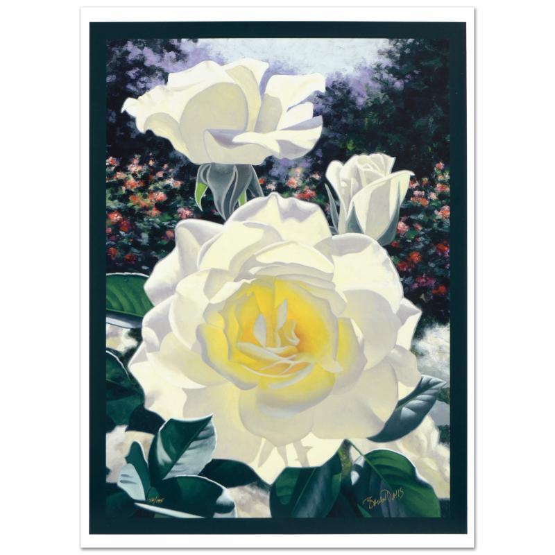 Brian Davis Signed "Rose Garden At The Huntington" LE 20x29 Giclee on Canvas (PA LOA) at PristineAuction.com Brian Davis Signed "Rose Garden At The Huntington" LE 20x29 Giclee on Canvas (PA LOA) at PristineAuction.com