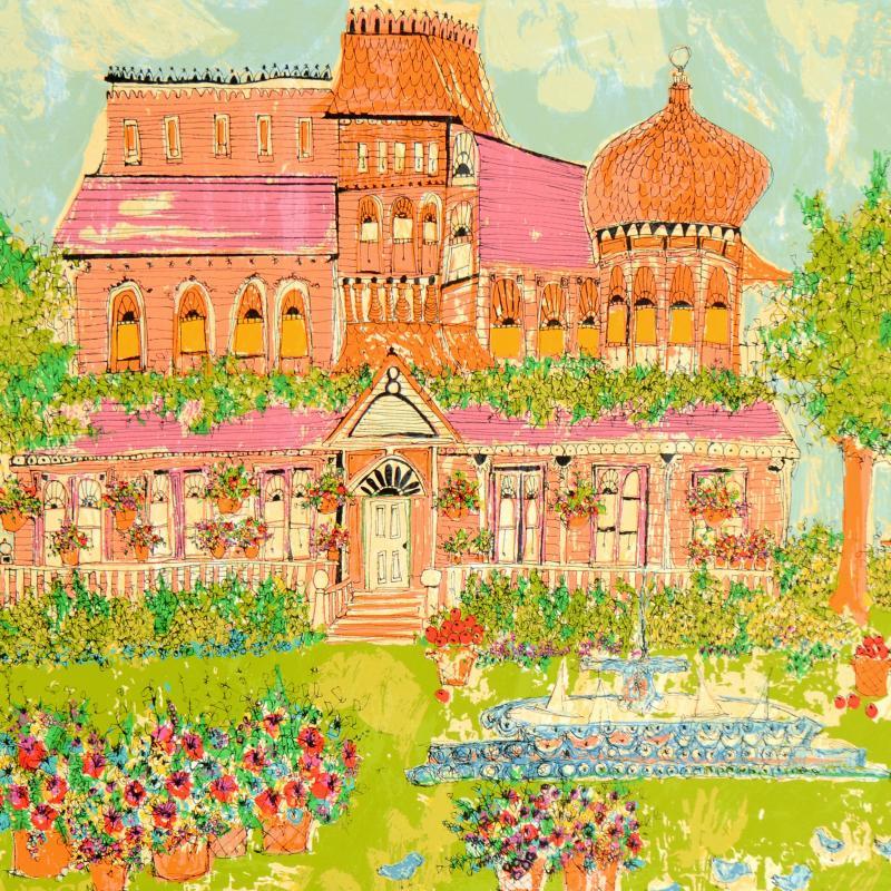"My House" LE 29x25 Serigraph by Susan Pear Meisel (PA) at PristineAuction.com "My House" LE 29x25 Serigraph by Susan Pear Meisel (PA) at PristineAuction.com