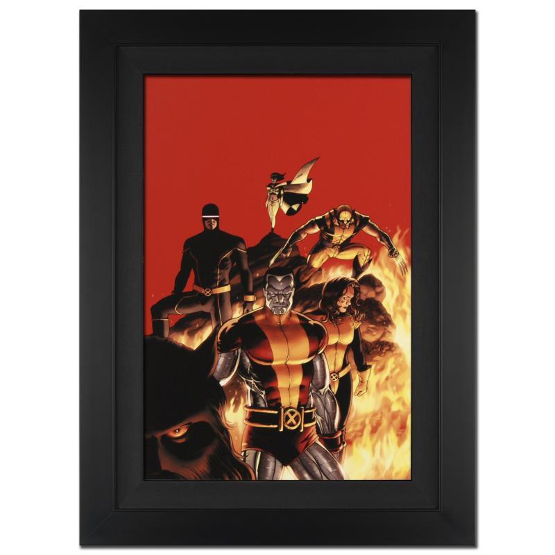Stan Lee Signed Marvel Comics "Astonishing X-Men #13" 25x34 Custom Framed Giclee on Canvas by John Cassaday (Limited Edition # of 10) at PristineAuction.com Stan Lee Signed Marvel Comics "Astonishing X-Men #13" 25x34 Custom Framed Giclee on Canvas by John Cassaday (Limited Edition # of 10) at PristineAuction.com