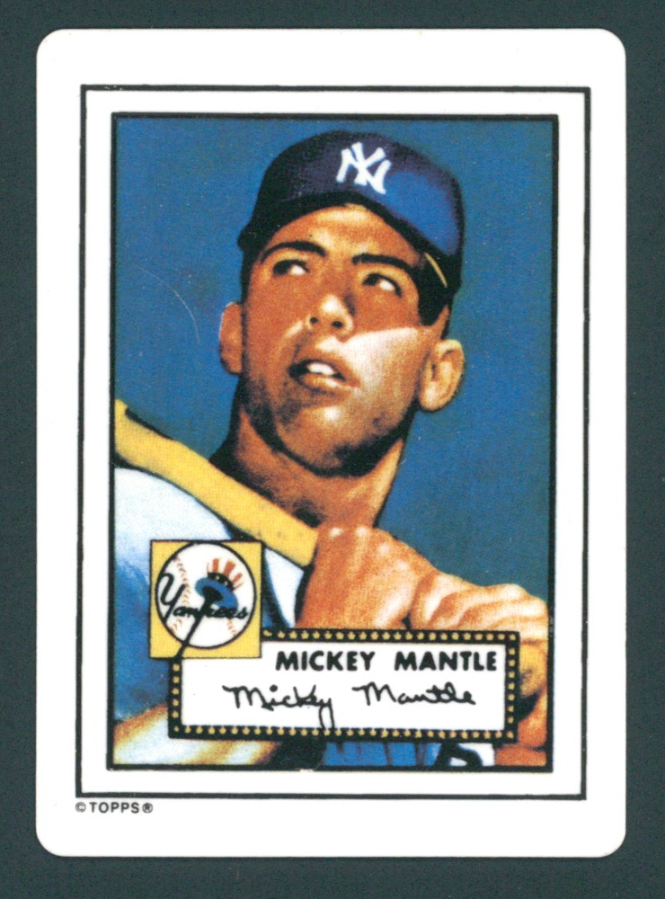 Mickey Mantle 1952 Topps 311 Hamilton Collection Porcelain LE Baseball Mickey Mantle 1952 Topps 311 Hamilton Collection Porcelain LE Baseball