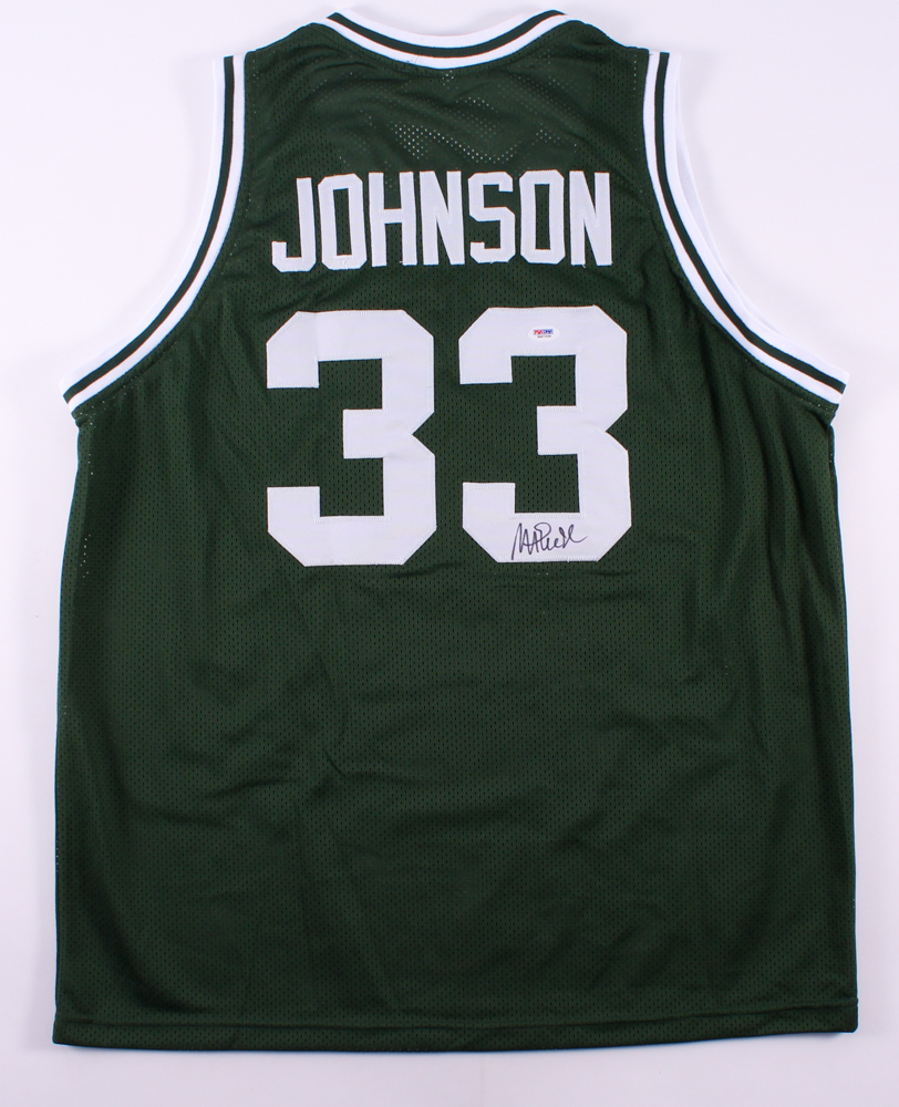 Magic Johnson Signed Michigan State Spartans Jersey (PSA COA) at PristineAuction.com Magic Johnson Signed Michigan State Spartans Jersey (PSA COA) at PristineAuction.com