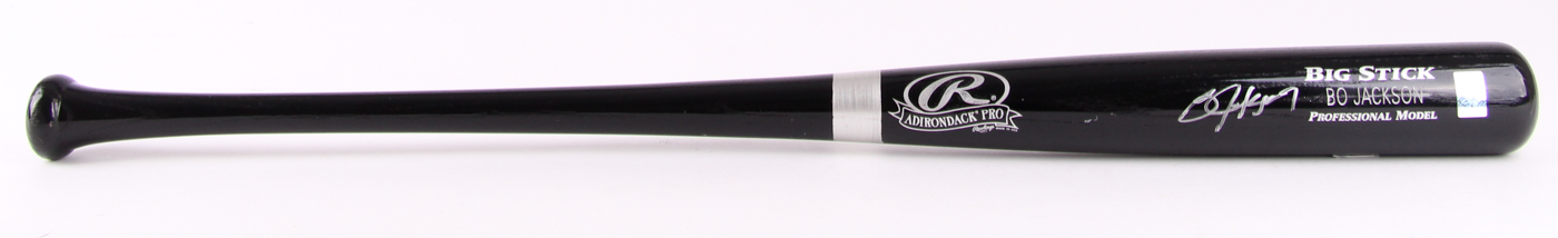Bo Jackson Signed Rawlings Custom Engraved Big Stick Adirondack Pro Model Baseball Bat (Jackson Hologram) at PristineAuction.com Bo Jackson Signed Rawlings Custom Engraved Big Stick Adirondack Pro Model Baseball Bat (Jackson Hologram) at PristineAuction.com