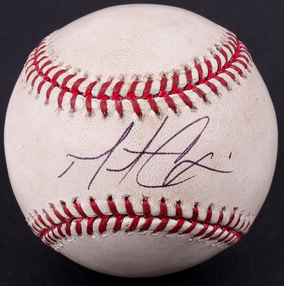 Tim Lincecum & Matt Cain Signed OML Baseball (JSA COA) at PristineAuction.com Tim Lincecum & Matt Cain Signed OML Baseball (JSA COA) at PristineAuction.com