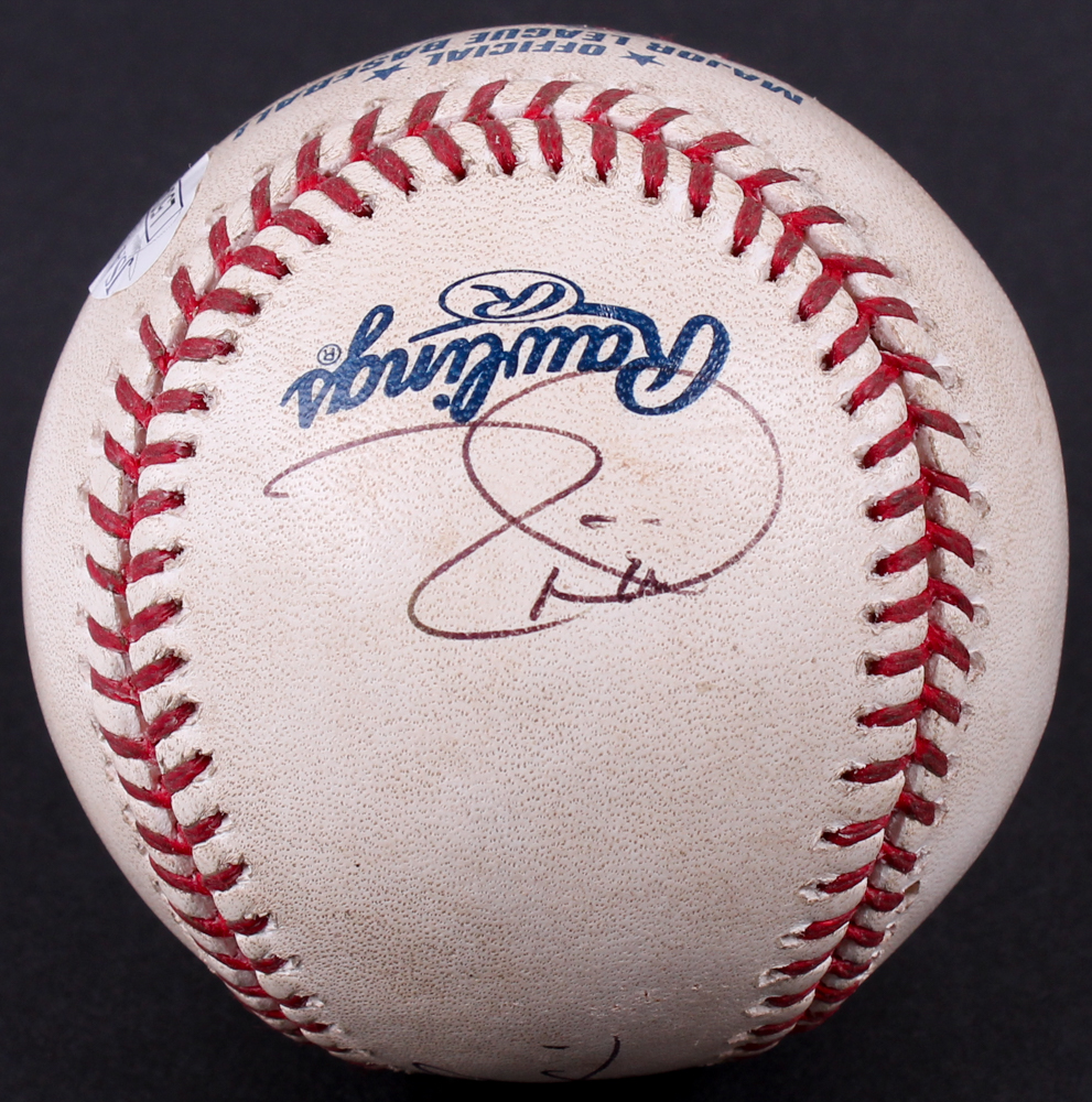 Tim Lincecum & Matt Cain Signed OML Baseball (JSA COA) at PristineAuction.com Tim Lincecum & Matt Cain Signed OML Baseball (JSA COA) at PristineAuction.com